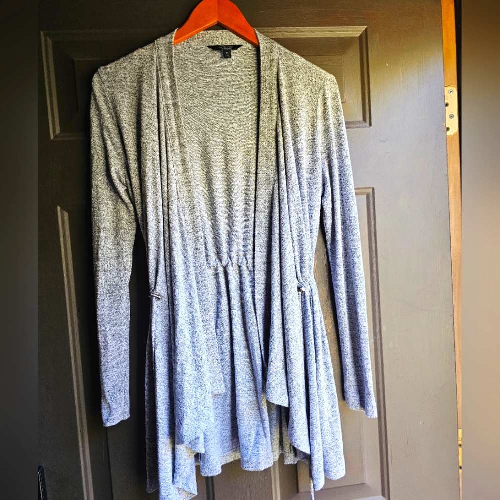Simply Vera Vera Wang grey cardigan